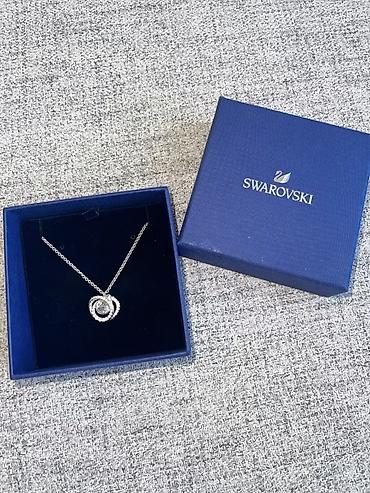Bijuteriya: Original Swarovski qadın boyunbağı - Brend: Swarovski - Modell: İkili — 3