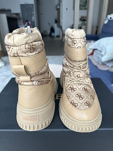 Сапоги: Сапоги, 41, Guess, Новый, цвет - Бежевый, Самовывоз — 8