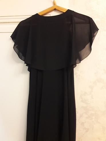 Ziyafət donları: Brend: Dori Dorca Model: Qara şifon don - Rəng: Dərin qara - — 5