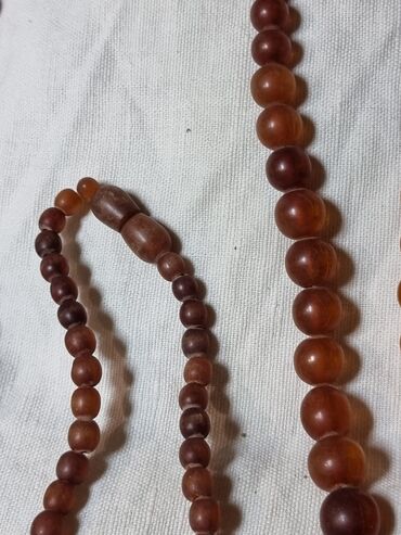 Бусы: Янтарные БУСЫ КАЛИНИНГРАД СССР БОЛЬШИЕ длинные Цена - 22 000 сом — 6