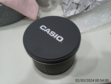 qizil saatlar kisi ucun: Новый, Наручные часы, Casio, цвет - Серебристый