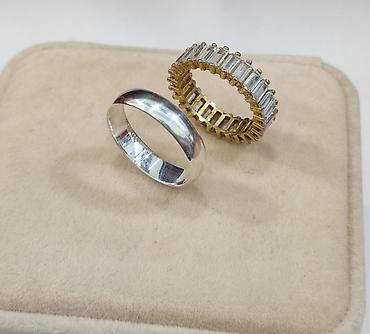 Серебряные кольца: Серебряные парные кольца Серебро напыление жёлтое золото 925 пробы at lalafo.kg — 11 Серебряные кольца: Серебряные парные кольца Серебро напыление жёлтое золото 925 пробы — 11
