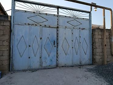 Dəmir darvaza – ikiqat açılan model ölçüsü4×3 - Material: qalın