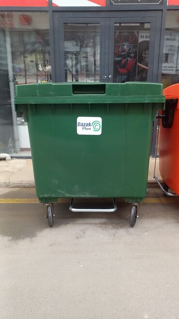 Tullantı qabları: Elektron qaimə var, Çek verilir Avropa standartlarına uyğun "Razak" — 2