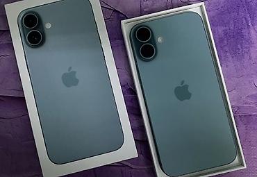 iphone d: IPhone 16 Plus, Новый, 256 ГБ, Голубой, Коробка, 100 % — 1