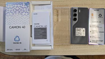 2000 сом телефон: Tecno DU40, Новый, 256 ГБ, цвет - Серебристый
