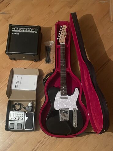 elektro gitara satışı: Электрогитара, Fender, 6 струн, Б/у, Самовывоз, Бесплатная доставка, Платная доставка
