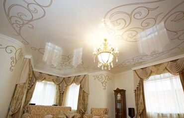 Натяжной потолок: Натяжной потолок 3D потолки, Глянцевое, Матовое — 6