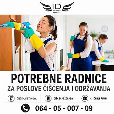 gradjevinski poslovi: Potrebne radnice za poslove čišćenja i održavanja 60.000-120.000 ID — 1