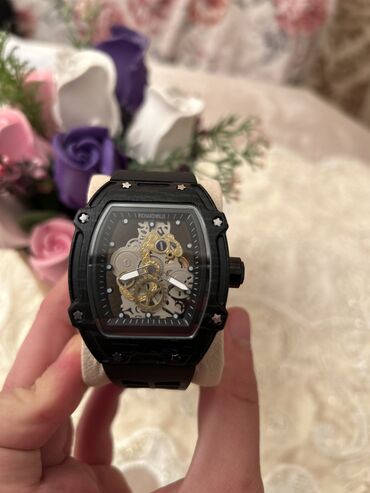 tek qaş üzükler: Новый, Наручные часы, Richard mille, цвет - Черный