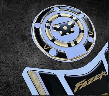 potencija: Yamaha fazer tank pad - bočni štitnici - čep - 2163 📌 opis: nalepnice — 1