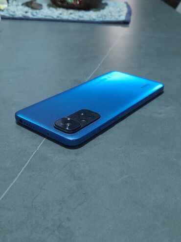 Redmi, Redmi Note 11, Б/у, 64 ГБ, цвет - Синий, 2 SIM