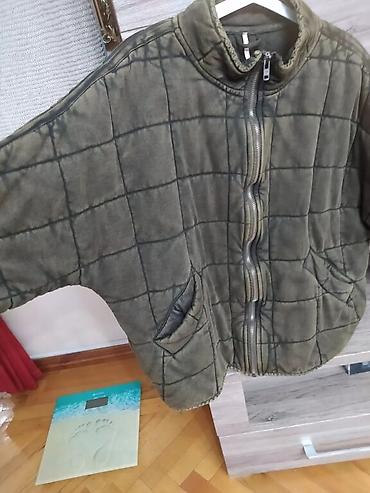 Пуховики и зимние куртки: Продаю шикарнаятеплая,новая,х/б куртка, производство Индия размер — 14