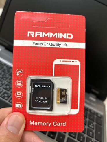 taxta biti nece mehv etmek olar: RAMMIND microSD yaddaş kartı + SD adapter - Tutum: 128 GB (microSD) -