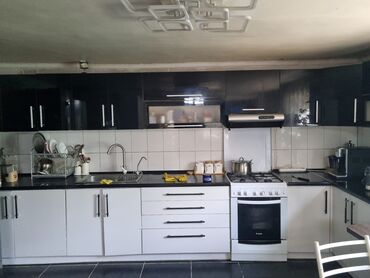 раскрой кухонной мебели с размерами: Ашкана гарнитуру, Колдонулган, түсү - Кара, Өзү алып кетүү