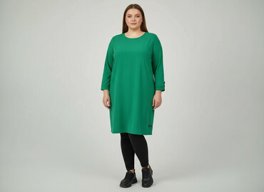 sukienka na chrzest dla matki chrzestnej: Sukienka damska, rozmiar 6XL
