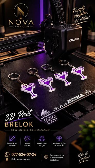 Nova Lazer Kəsim emalatxanasında yüksək dəqiqlikli 3D çap