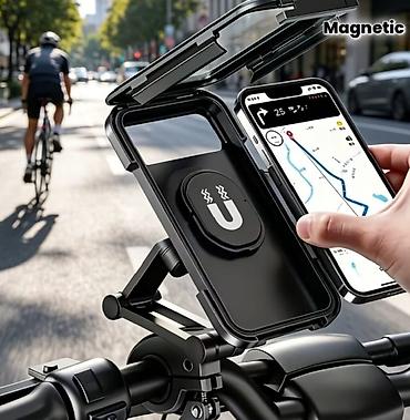 ilsad telekom: Velosiped və Motosiklet üçün Suya Davamlı Telefon Tutacağı, Maqnitli — 9