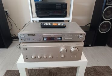 Pojačala i prijemnici: Sony Ta-Fa 5 ES serija (zlatno/srebrni finiš) - Težak, aluminijumski — 13