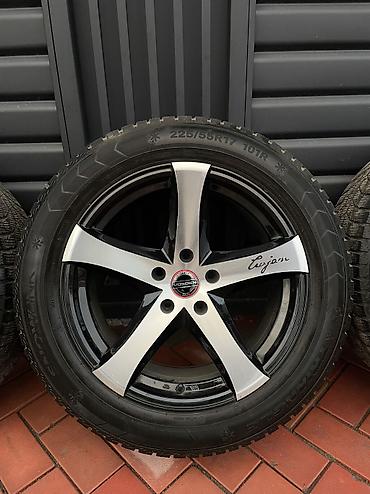 Диски: Литые Диски R 17 Vossen, Комплект, отверстий - 5, Б/у — 5