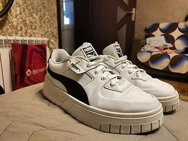 online ayaqqabılar: Puma kişi idman ayaqqabısı – ağ/qara 2 Ay geynilib yaz ayları - — 3
