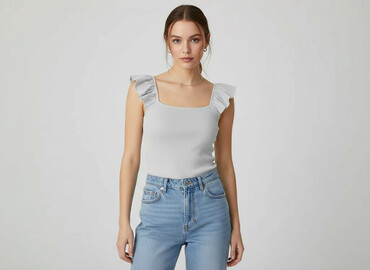 Topy: Reserved, Top damski, rozmiar XS