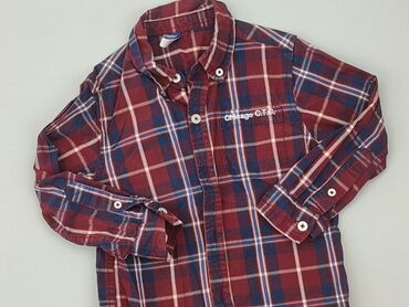 koszula biała ralph: Shirt 2-3 years, condition - Good, pattern - Cell, color - Claret