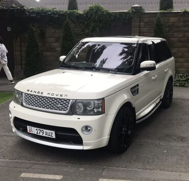 авто в рассрочку без первоначального взноса: Land Rover Range Rover Sport: 2010 г., 5 л, Автоматтык, Бензин, Жол тандабас