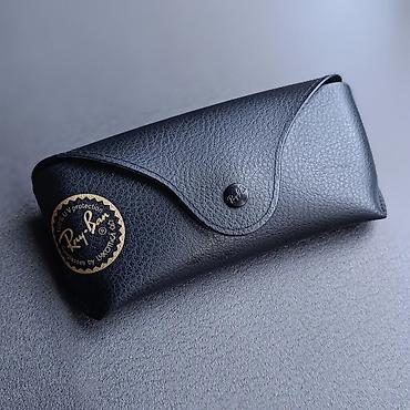 Оригинальный чехол от очков RayBan. В идеальном состоянии, черная at lalafo.kg Оригинальный чехол от очков RayBan. В идеальном состоянии, черная