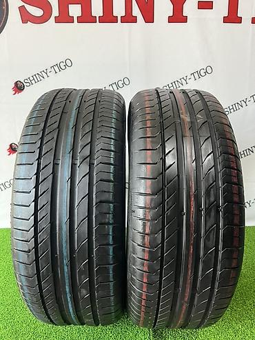 pirelli p zero: Шины 225 / 50 / R 17, Лето, Б/у, Пара, Легковые, Continental — 1