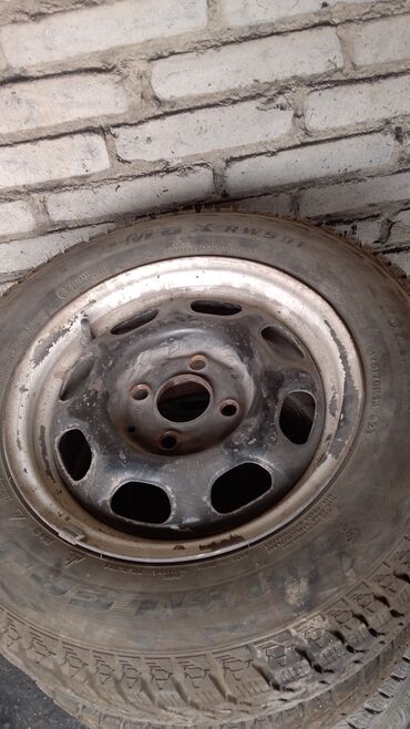 железные диски р13: Дөңгөлөктөр монтажда 175 / 70 / R 13, Winter stud, Жаңы, Комплект, Жеңил унаалар, Темир, тешиктери - 4