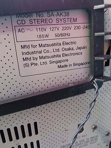 Musiqi mərkəzləri: Panasonic SA-AK38 Panasonic SA-AK38 Винтажный Музыкальный центр в — 14