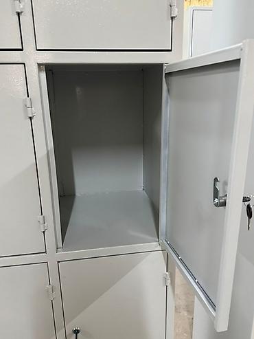 Офис шкафтары: Кеңсе үчүн шкаф, Жаңы, түсү - Боз, Темир — 3