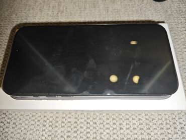 айфон золотой: IPhone 16 Pro Max, Колдонулган, 256 ГБ, Black Titanium, Куту, 100 %
