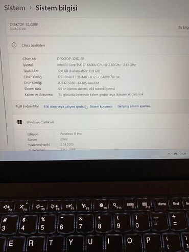 Lenovo: Gencedi prablemsizdi 12/512 ssd samsung veya iphone model telfonla
