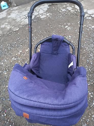 stokke xplory v6: Коляска, цвет - Фиолетовый, Б/у — 5