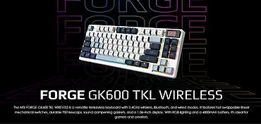 Gaming Keyboard FORGE GK600 TKL Wireless SKY RU ⚡ MSI Gaming Keyboard lalafo.az -da Gaming Keyboard FORGE GK600 TKL Wireless SKY RU ⚡ MSI Gaming Keyboard