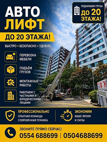 Аренда Автолифта Лифт Авто лифт Авто подъем строительных материалов