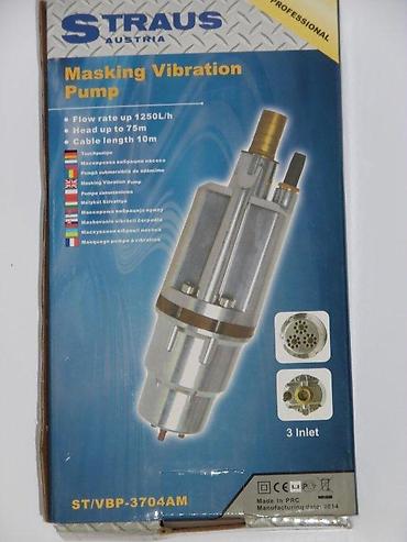 Ostali alati i mašine: Straus Austria potapajuća vibraciona pumpa ST/VBP-3704AM - Tip — 4