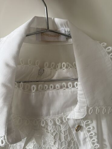 Ziyafət donları: ZIMMERMANN ağ krujeva don - Rəng: qar kimi ağ - Material: incə — 7