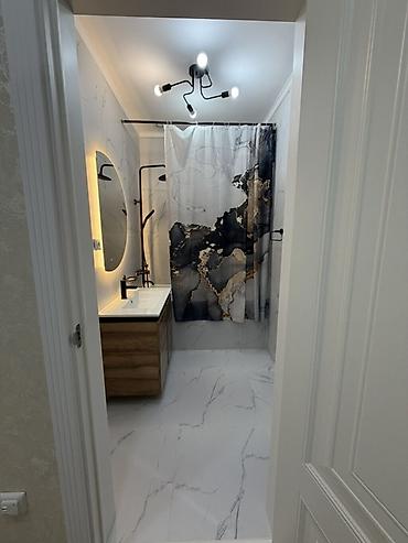 flat osh: 2 комнаты, 81 м², Асанбай мкр Элитка, 1 этаж, Евроремонт — 6