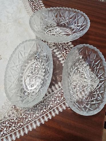 plastik çən təmiri: Xrustal qab — 1