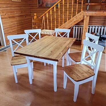 metbex ucun qaz sobalari: Новый, Раскладной, Прямоугольный стол, 4 стула