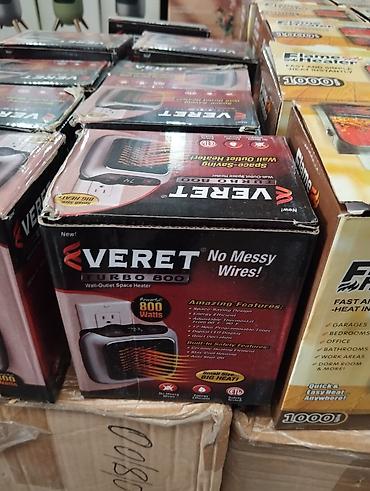 VERET Turbo 800 divar-priz qızdırıcısı - 800 Watt gücündə kompakt