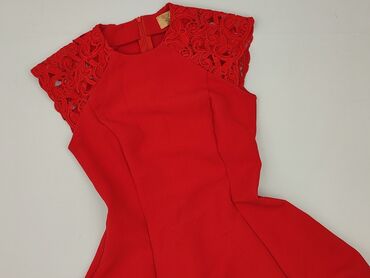 czerwone body koronkowe h: Women`s dress, size XS (EU 34)