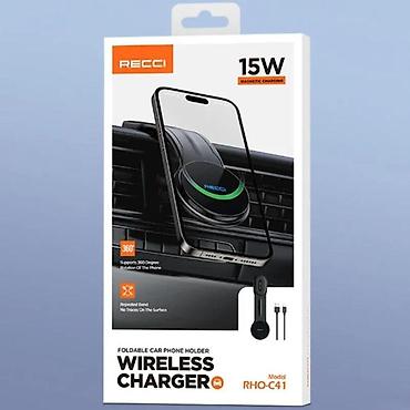 Recci Foldable car Phone Holder RHO-C41 Enerji toplama gücü -