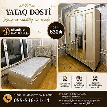 Yataq dəsti – zövq və rahatlıq bir arada! Tərkibi: - 1 nəfərlik