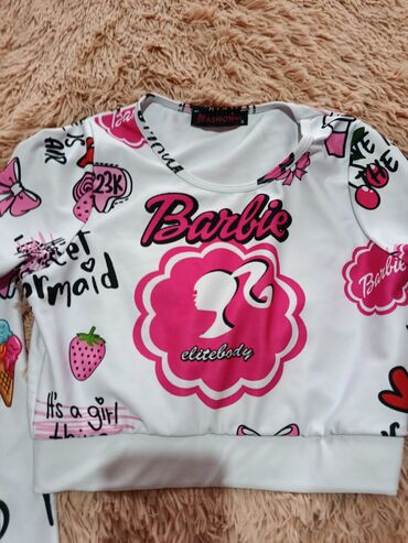 женские длинные перчатки: Cropdur 20 azn almışam 1 dəfə geyinmişəm - Rəng: ağ əsas fon, çəhrayı