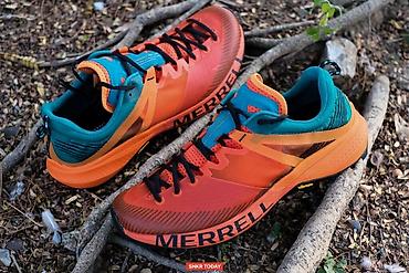 Кроссовки и спортивная обувь: Мужские кроссовки, 44, 45, 46, Merrell, Новый, цвет - Оранжевый, Самовывоз, Платная доставка — 7