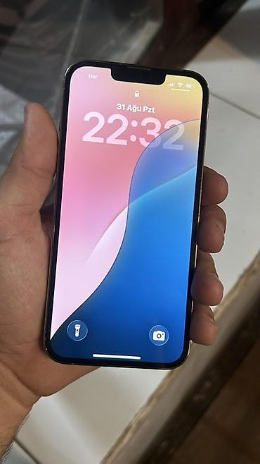 ayfon 13 pro max qiyməti: IPhone 13 Pro, Qızılı, Face ID — 1